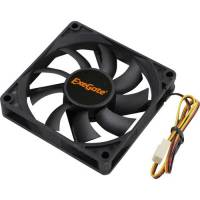 Вентилятор ExeGate ExtraSilent ES08015S3P, 80x80x15 мм, подшипник скольжения, 3pin, 1600RPM, 23dBA <EX283373RUS>