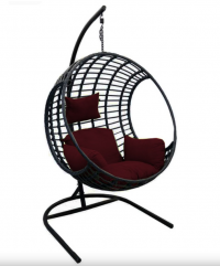 Лондон кресло подвесное, максимальная нагрузка: 120, цвет: бордовый, страна производства: Россия