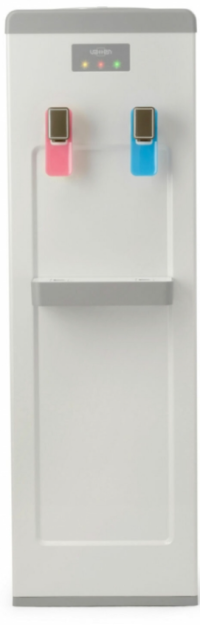 Кулер Vatten V08WK | Напольный, компрессорный, нагрев/охлаждение , 2 крана, белый | Global