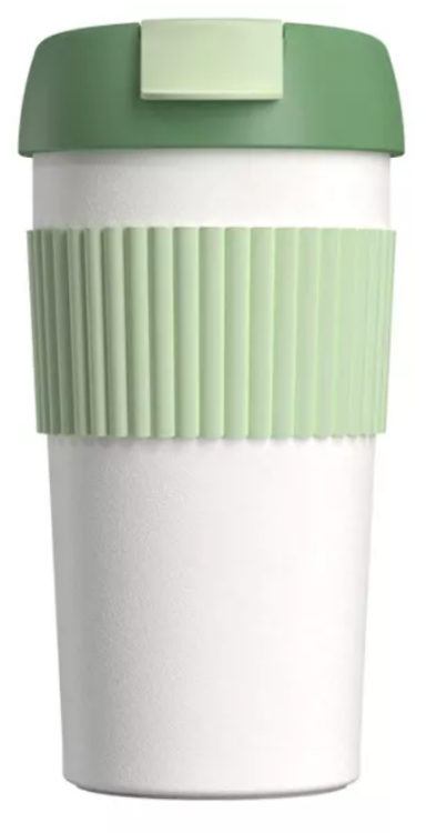 Xiaomi Термокружка Kiss Kiss Fish Rainbow Vacuum Coffee Tumbler (490 мл) зелёный