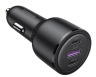 Ugreen Автомобильное зарядное устройство CD239 | 69 Вт | с 2 портами USB-C PD(Power Delivery) и USB-A | Black