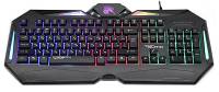 Игровая клавиатура Qumo Spirit K09, проводная, 104 клавиши, встроенная радужная подсветка.