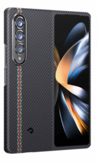 Рitaka FRFOLD4 Чехол Fusion Weaving Air Case для Samsung Galaxy Z Fold4, Rhapsody, кевлар (арамид) 