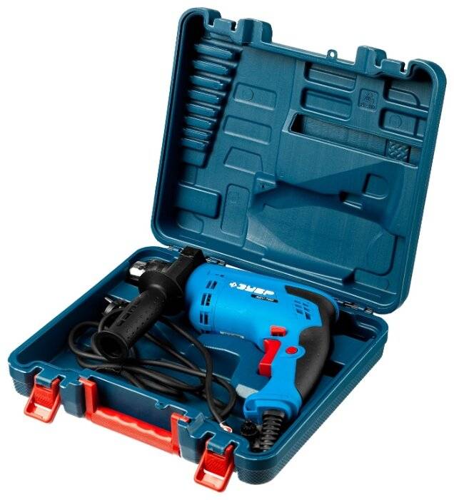 Зубр ЗДУ-780 ЭРКМ2 780 Вт Ударная дрель в кейсе, серия Профессионал