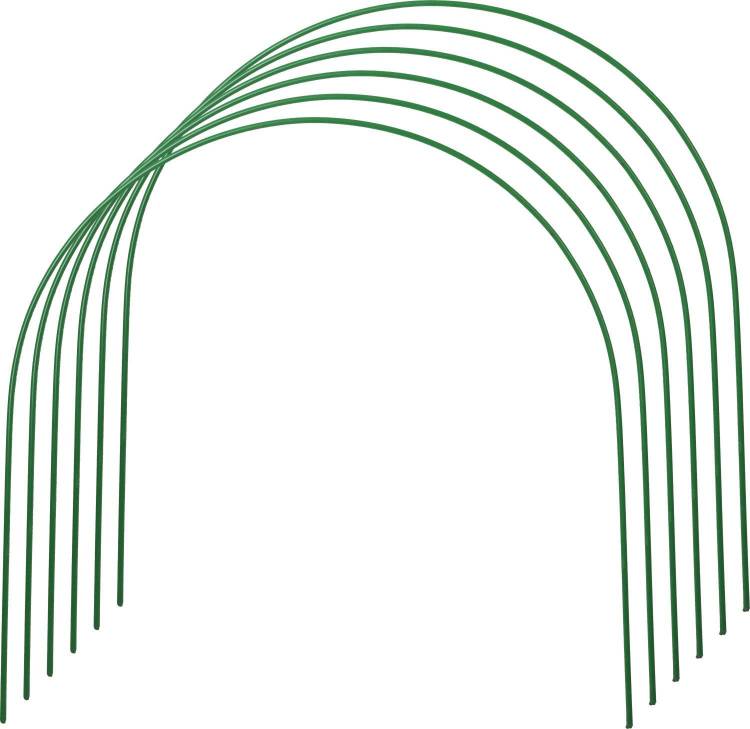 Дуги для парника Grinda, покрытие ПВХ, 2,0м, 6шт 422309-100-070