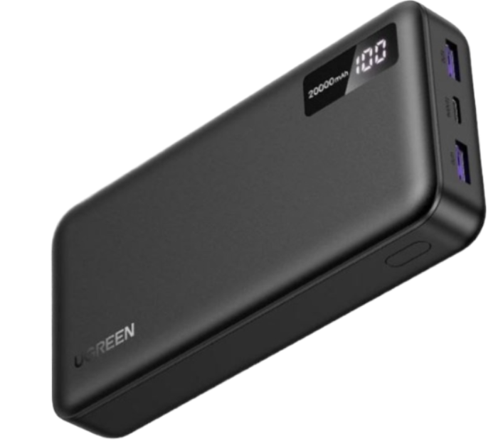 Ugreen Портативный внешний аккумулятор Power Bank PB312 | 20000 мАч с поддержкой технологии Power Delivery | с выходной мощностью 20 Вт