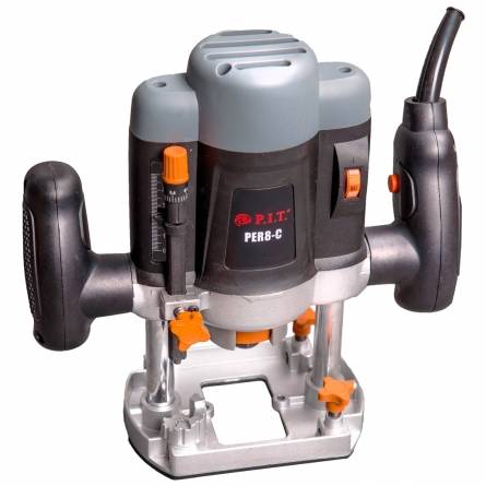P.I.T. Фрезер электрический PER8-C МАСТЕР (1400Вт, рег-ка 16000-30000об.мин, цанга 6, 8мм)4шт