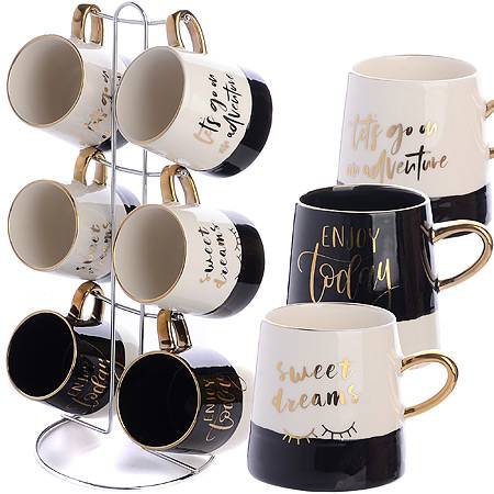 30731 Набор кружек Lorain на подставке/ 337 мл