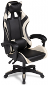 Woodville Компьютерное кресло "Rodas" черный / кремовый | Ширина - 67; Глубина - 60; Высота - 122 см