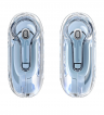  Acefast беспроводные наушники T8 crystal color bluetooth earbuds, цвет: ice blue