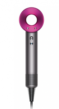 Фен Dyson HD08 Iron/Fuchsia, мощность - 1600 Вт, количество скоростей - 3, количество температурных режимов - 4.