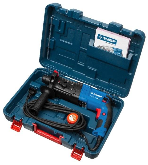 Зубр ЗП-24-750 К Перфоратор Профессионал SDS-plus, 750 Вт, кейс
