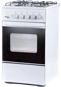 Плита газовая Лада NOVA RG 24040W белый | Количество конфорок: 4 | Газ-контроль духовки: Есть | Global