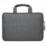 Satechi Сумка для ноутбуков до 13" Water-Resistant Laptop Carrying Case, ST-LTB13. Водостойкий нейлон, серый. Мягкая внутренняя отделка, карманы на молнии для мелочей / Сумка для Macbook Air