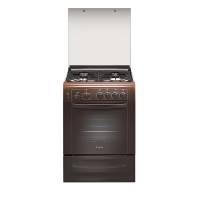 Gefest газовая плита 6100-04 0003 | Количество конфорок: 4 | Объем духовки: 52 л | Габариты (ВxШxГ): 85x60x60 см | Цвет: Коричневый | Global