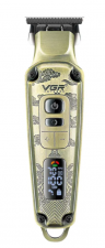 VGR V-901 триммер для волос и бороды | длина стрижки до 7 мм, насадок - 4 шт, питание - от аккумулятора 