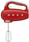 Миксер Smeg HMF01RDEU Стиль 50-х г.г. / 250 Вт, ручной, скоростей - 9, корпус - пластик, насадок - 6 шт, турборежим