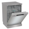 Посудомоечная машина Gorenje GS642E90X | Комплектов: 13, сушка: конденсационная, 6 программ, дисплей, размер: 84.5 х 59.9 х 59.7 см, серебристый | Global