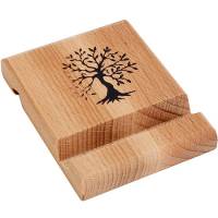 40-23 Подставка под телефон и планшет/ дерево