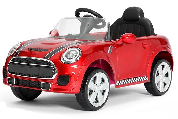 Детский электромобиль Mini COOPER RED LUXURY 12V 2.4G