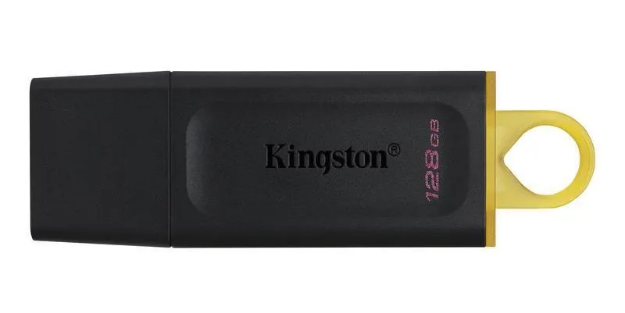 Флеш диск 128Gb Kingston DataTraveler Exodia DTX/128GB USB3.2 черный/желтый | Global