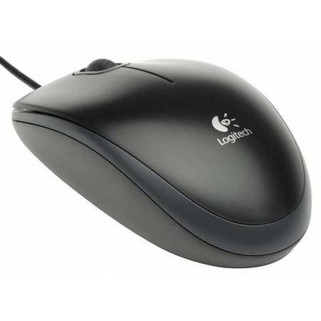 Мышь компьют. Logitech B100 черный Global