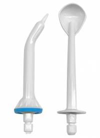 Набор универсалных сменных насадок (пародонтальная насадка + насадка для очистки языка) для ирригаторов полости рта "Тип В" (Type B)