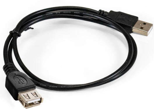 Удлинитель USB 2.0 ExeGate EX-CC-USB2-AMAF-1.0 (Am/Af, 1,0м)